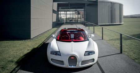 Bugatti Veyron Grand Sport Wei Long - porcelana na rok smoka