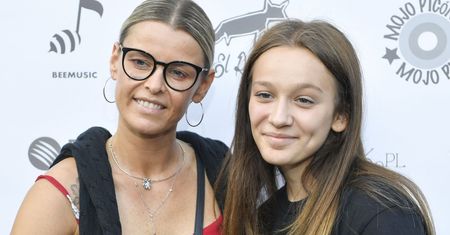 Córka Michała Wiśniewskiego i Mandaryny na studniówce. Fabienne wyglądała bosko