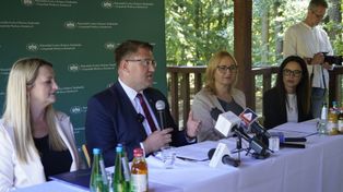 Katowice: Relacja ze śniadania prasowego WFOŚiGW. Podsumowanie półrocza działań Funduszu pod czujnym okiem żubrów