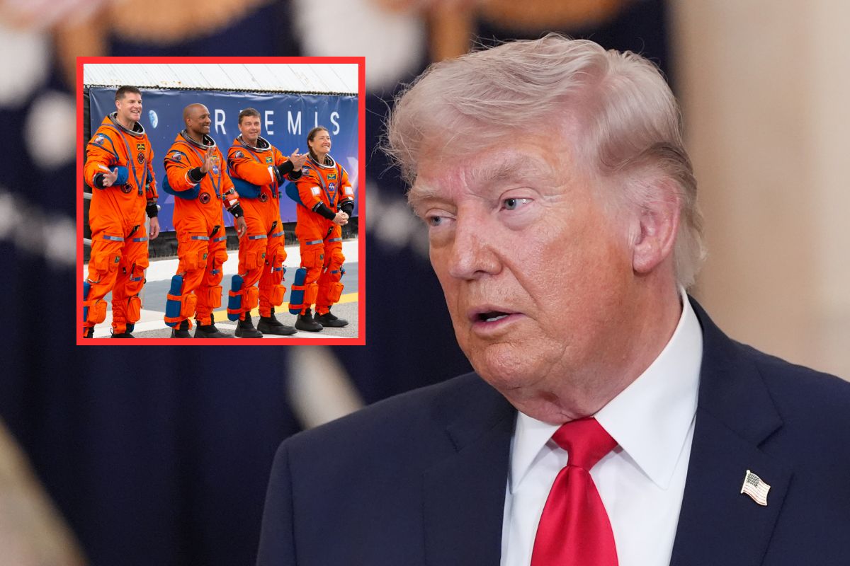 Trump rozmawiał z załogą Artemis II. Zaprosił astronautów do Białego Domu