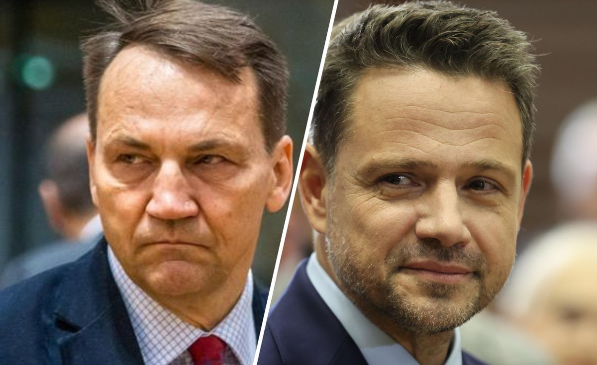 Rafał Trzaskowski, radosław sikorski, sondaż, koalicja obywatelska, wybory prezydenckie 2025, polityka Ważny wniosek po sondażu KO. Zdaniem politologa, kluczowy