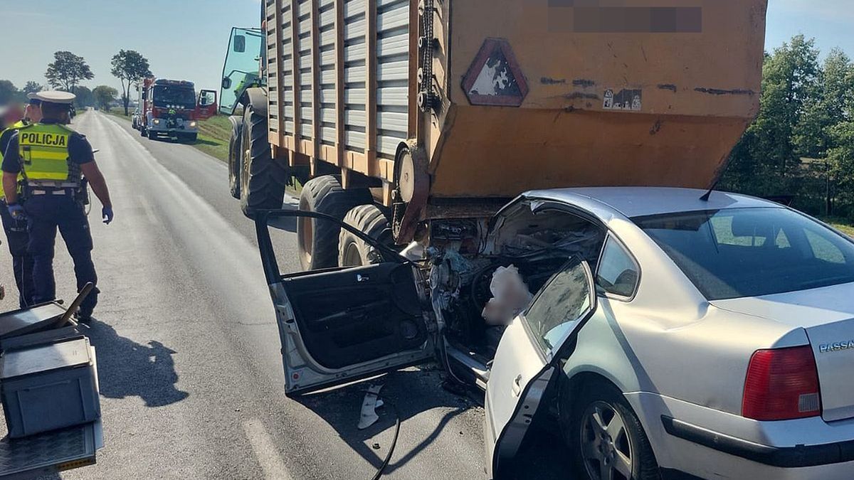 Tragiczny wypadek niedaleko Lipna