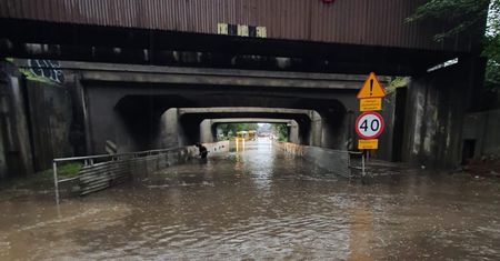 Katowice i Sosnowiec pod wodą. "To była ogromna ulewa"