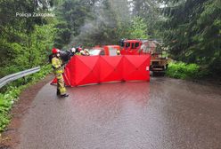 Wypadek na drodze do Morskiego Oka. "Nie uda się uratować konia"