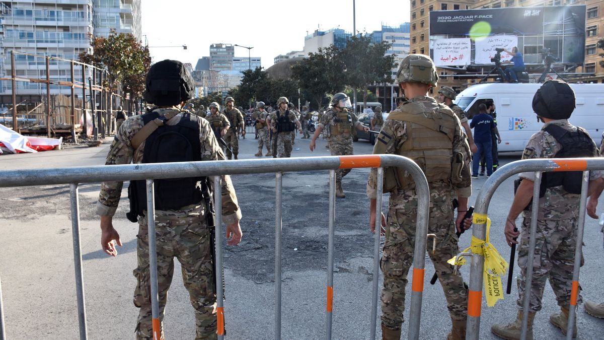 Zamieszki w Bejrucie. Zdjęcie ilustracyjne