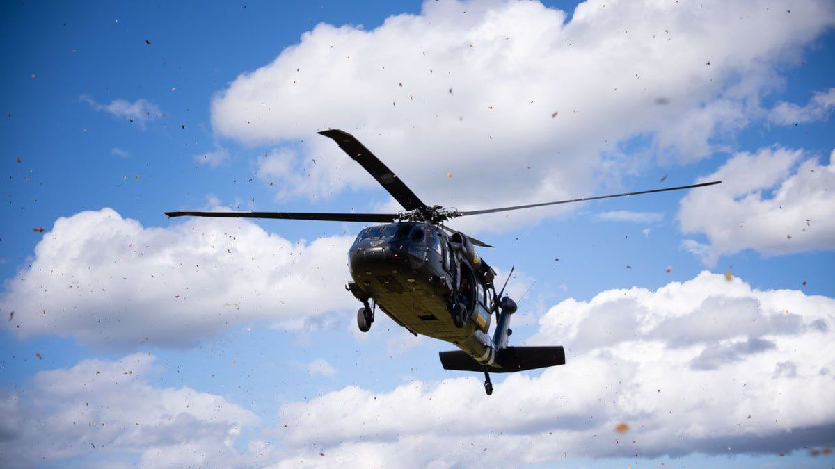 Ukraiński UH-60 Black Hawk, zdjęcie poglądowe