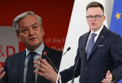 Hołownia ostrzega Biedronia. "Radzę, żeby spuścił z tonu"