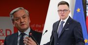 Hołownia ostrzega Biedronia. "Radzę, żeby spuścił z tonu"