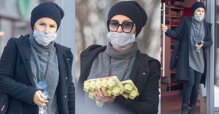 Posępna Blanka Lipińska uzupełnia ZAPAS JAJ po powrocie z Tulum (ZDJĘCIA)