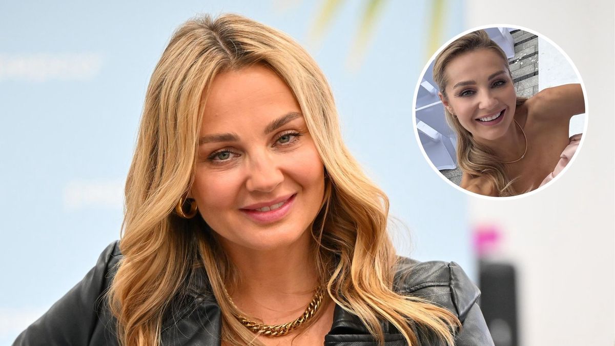 Małgorzata Socha na ślubie brata 