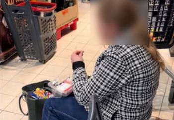 Sceny w Biedronce. Na środku alejki. Już 670 tys. wyświetleń