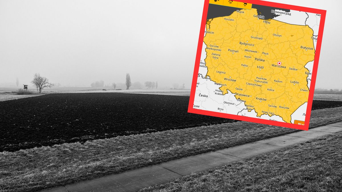 IMGW wydało ostrzeżenia dla całego kraju