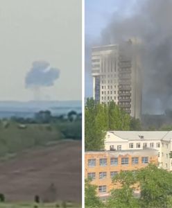 Zatrzęsło się w okupowanych miastach. Eksplozje w Ługańsku i Doniecku