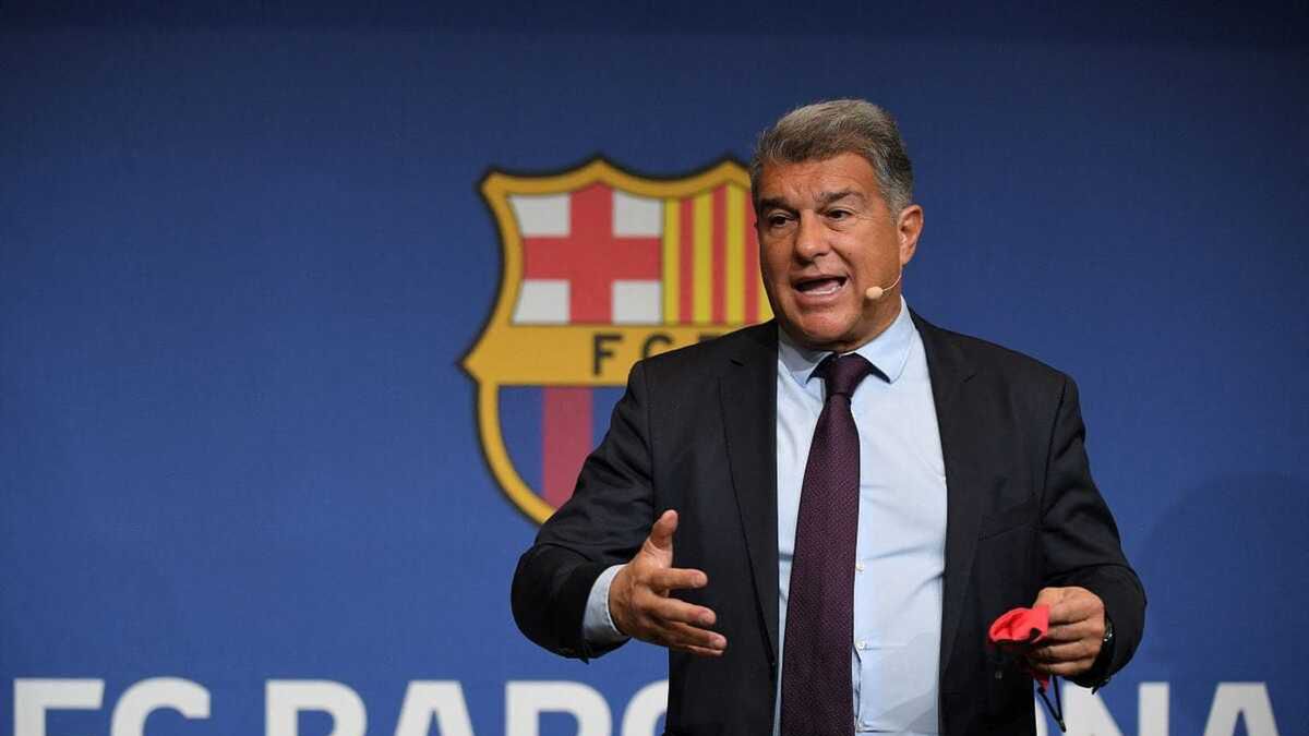 Joan Laporta w roli prezydenta FC Barcelony