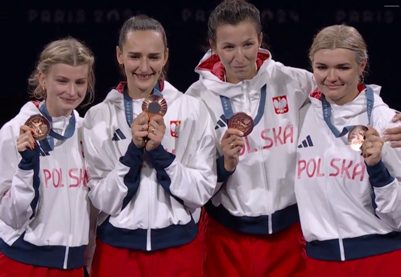 Wyjątkowy moment. Polki odebrały medale w Paryżu