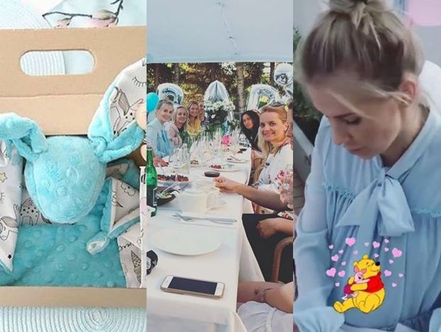 Tak wyglądało BABY SHOWER Edyty Pazury. Urodzi BLIŹNIAKI? (ZDJĘCIA)