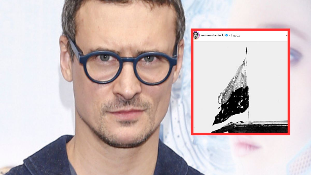 Mateusz Damięcki oddał hołd Powstańcom.