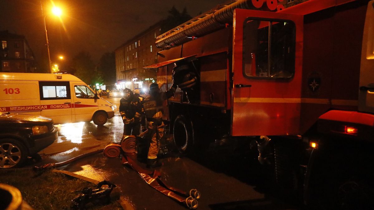 Rosja. Pożar w szpitalu, w którym leczeni są pacjenci z koronawirusem