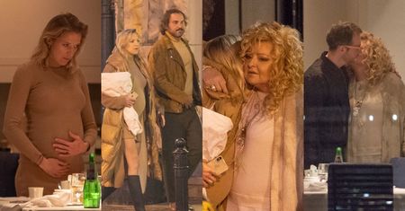 Magda Gessler, Lara Gessler i Tadeusz Muller nadrabiają towarzyskie zaległości na rodzinnej kolacji w warszawskim lokalu (ZDJĘCIA)