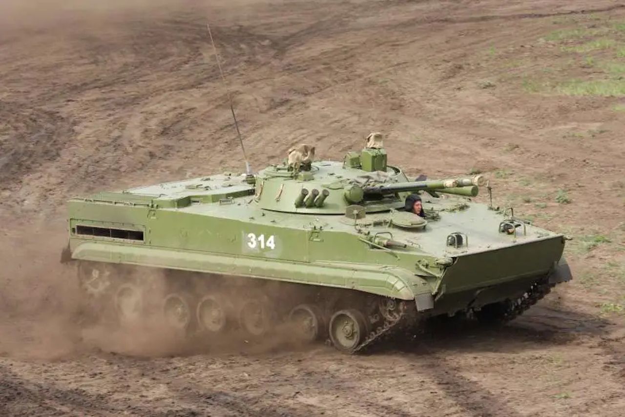 Russian infantry fighting vehicle BMP-3