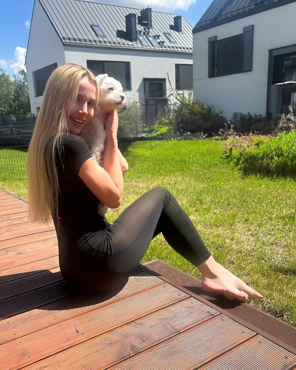 Marianna Schreiber w swoim domu 