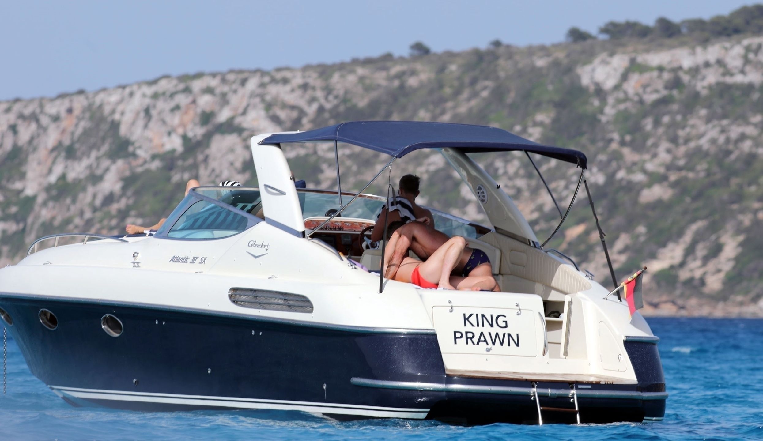 Luke Evans z partnerem w Hiszpanii 