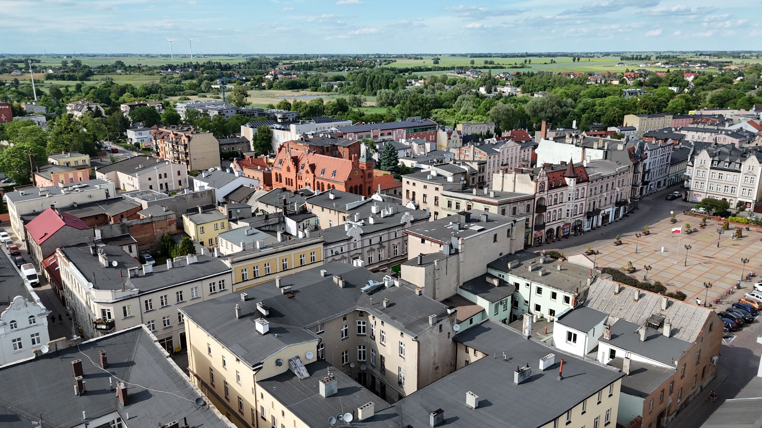 Chełmża z lotu ptaka robi wrażenie!