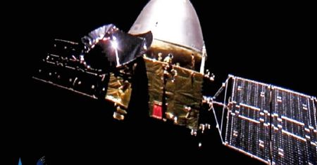 Mars. Chińska Sonda Tianwen-1 przesyła selfie z odległości 24 mln km od Ziemi