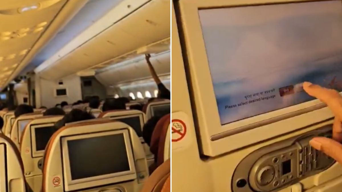 Pokazał nagrania z samolotu, który rozbił się w Indiach.