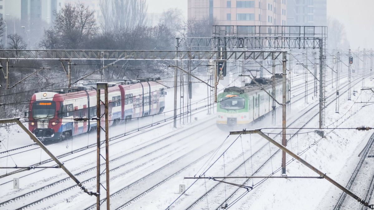 Warszawa: utrudnienia w kursowaniu pociągów