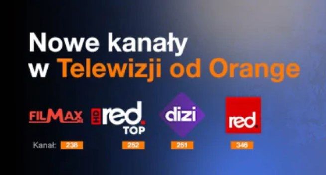 Promocyjny dostęp do 4 nowych kanałów w Orange