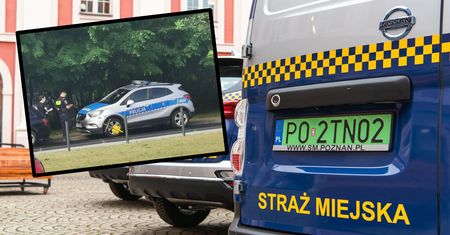Straż miejska założyła blokadę na koło radiowozu. Internauci nie kryli emocji