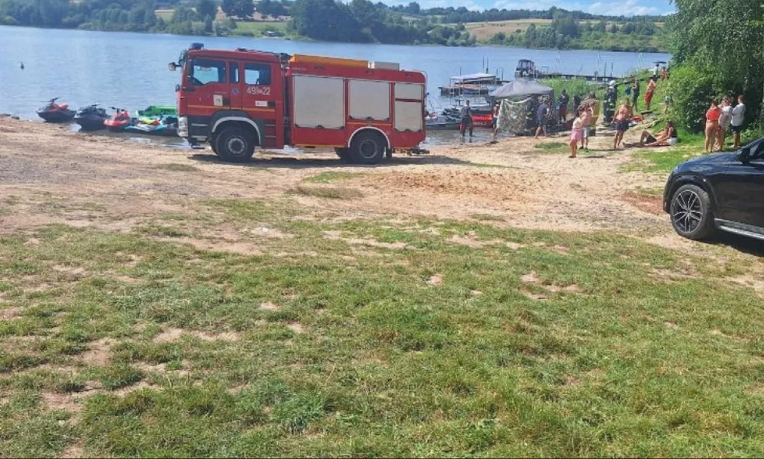 Tragedia nad zalewem Wióry. Nie żyje 12-latek. "Nie były to przypadkowe osoby"