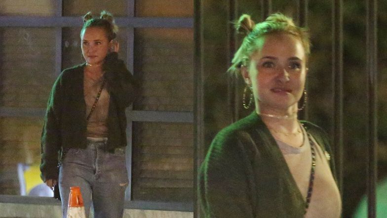 Dawno niewidziana Hayden Panettiere z kwaśną miną przemierza Los Angeles (FOTO)