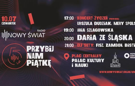 Radio Nowy Świat świętuje 5. urodziny. Znamy szczegóły