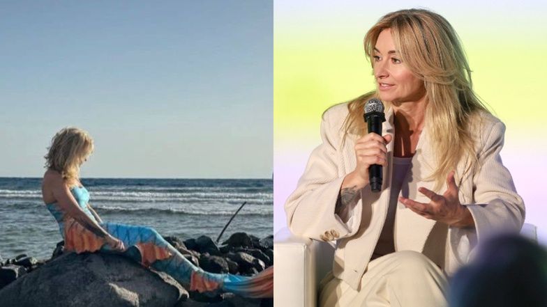 Martyna Wojciechowska postanowiła zostać SYRENĄ: "Nauka pływania pod wodą z monopłetwą dopiero przede mną"