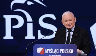 Kaczyński na konwencji PiS: Mamy dwie opcje: niemiecką i niemiecko-brukselską