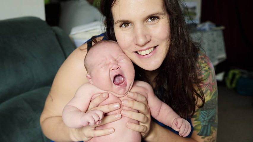 Kobieta urodziła dziecko ważące 6 kg naturalnie i bez znieczulenia