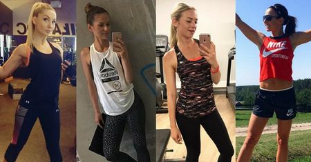 Jakie sportowe koszulki wybierają celebrytki?