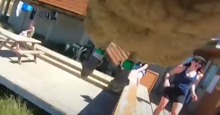 Kea w akcji. Ich miny mówią wszystko. Nigdy tego nie zapomną