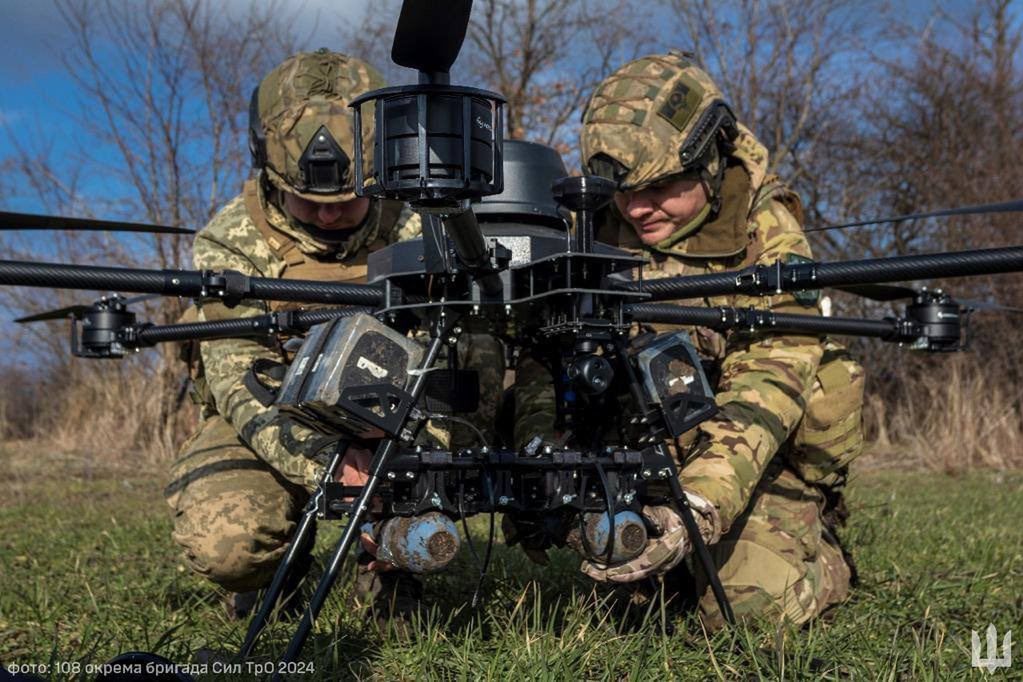 "Baba Jaga" drones are commonly used on the front line.
