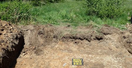 Odkrycie archeologiczne w Bożejowicach. Świadek wskazał grób nieznanego żołnierza
