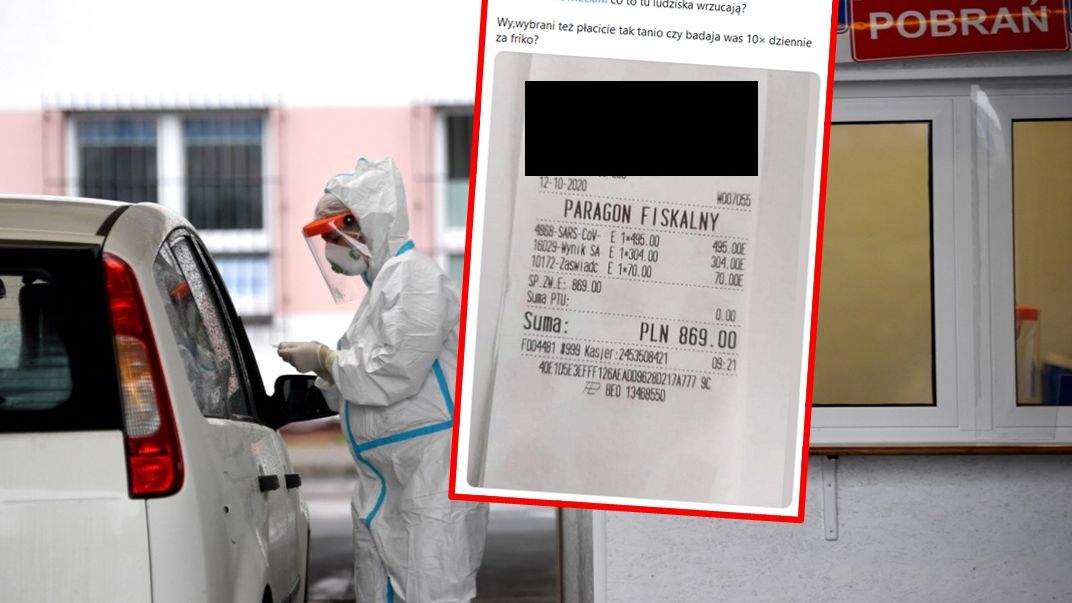 Badanie na koronawirusa może sporo kosztować.
