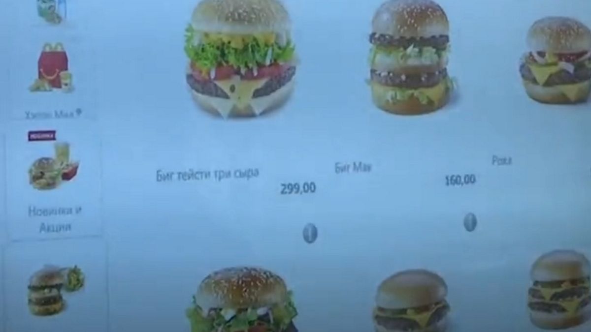 Ta restauracja McDonald's w Rosji jest otwarta