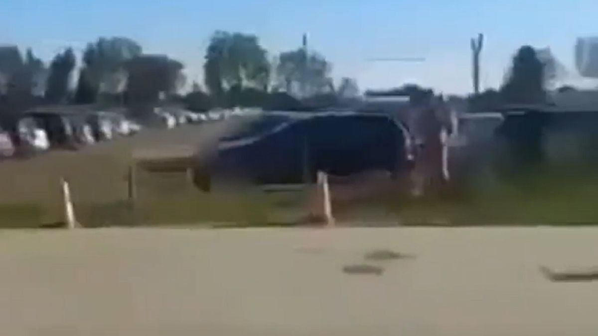 Na profilu Baranów International Memport pojawiło się nagranie z lotniska.