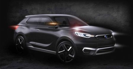 SsangYong SIV-1 w drodze do Genewy