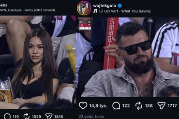Nowy trend: ludzie wrzucają zdjęcia AI ze stadionu i trybun NBA.