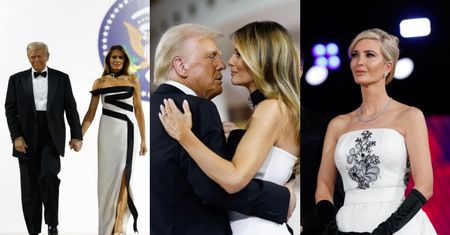 Melania i Ivanka Trump ZACHWYCAJĄ w białych sukniach na balu inauguracyjnym Donalda Trumpa