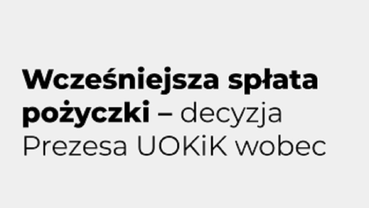UOKIK interwencja