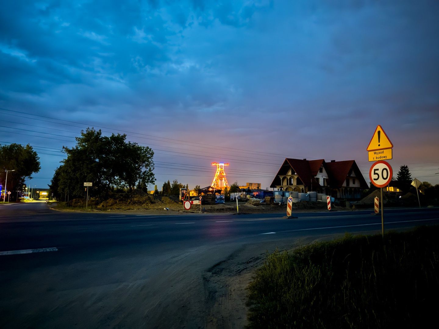 Wieża szybowa Chrobry w Olkuszu